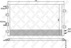 Радиатор кондиционера Chrysler Stratus 2.0/2.4/2.7 00>