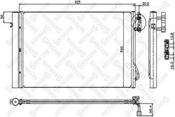 Радиатор кондиционера BMW E87/E81/E90/E91 1.8D-3.5D 05>