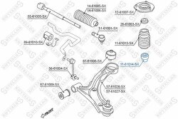 Отбойник амортизатора Suzuki Liana 01>