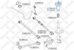 Опора амортизатора заднего правого Toyota Camry 2.4 16V/3.5 24 06>