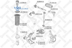 Опора амортизатора переднего Honda CR-V RE3/RE4 2007-2012