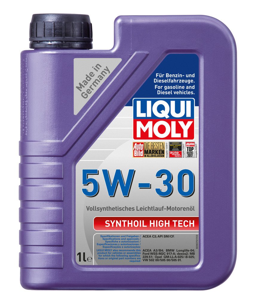 Масло моторное Synthoil High Tech 5W-30 (Синтетическое, 1л)