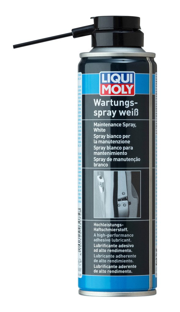 Грязеотталкивающая белая смазка Wartungs-Spray weiss (0,25л)