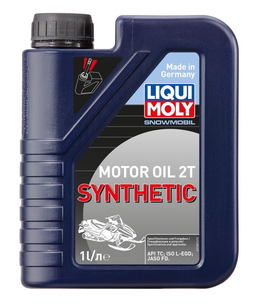 Моторное масло для снегоходов Snowmobil Motoroil 2T Synthetic (Синтетическое,1л)