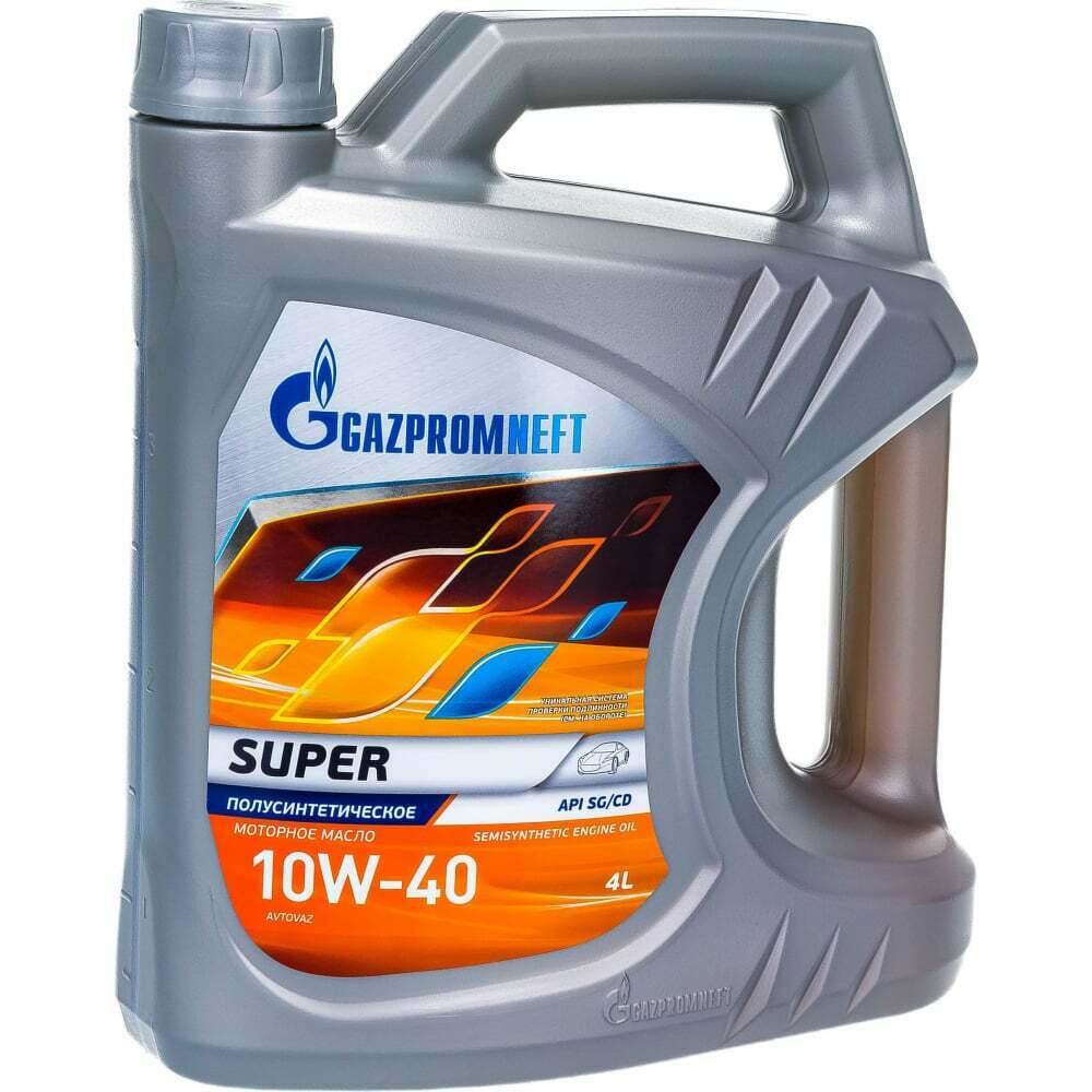 Масло gazpromneft super 10w-40 4л