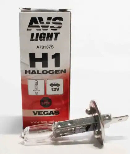 Галогенная лампа AVS Vegas H1.12V.55W.1шт