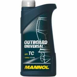 Масло Mannol мототехника Outboard Universal NMMA TC-W2 минеральное 20 л