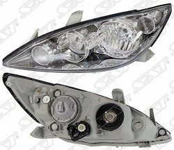 Фара TOYOTA CAMRY 04-06 LH длинное ухо, с электрокорректором