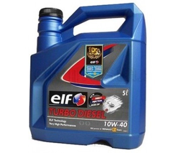 Моторное масло ELF Turbo Disel SAE 10W-40 (5л)