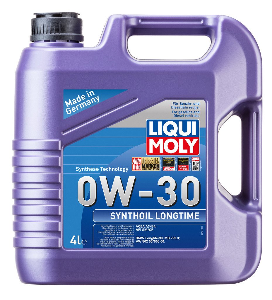 Моторное масло Synthoil Longtime 0W-30 (Синтетическое, 4л)