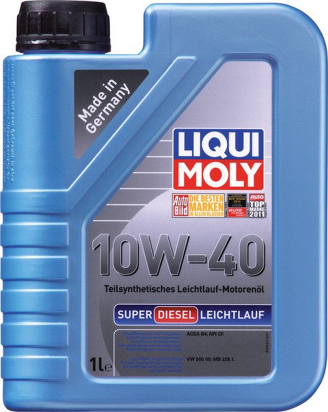 Моторное масло Super Diesel Leichtlauf 10W-40 (Полусинтетическое, 1л)