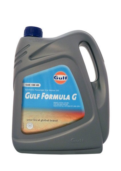 Моторное масло GULF Formula G SAE 5W-40 (4л)