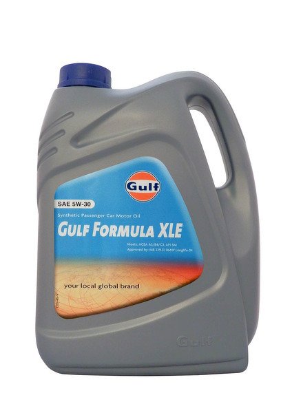 Моторное масло GULF Formula XLE SAE 5W-30 (5л)