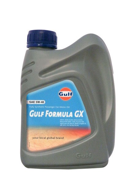 Моторное масло GULF Formula GX SAE 5W-40 (1л)