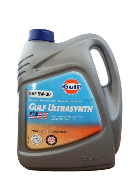Моторное масло GULF Ultrasynth GMX SAE 5W-30 (5л)