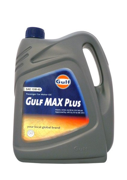 Моторное масло GULF Max Plus SAE 15W-40 (4л)