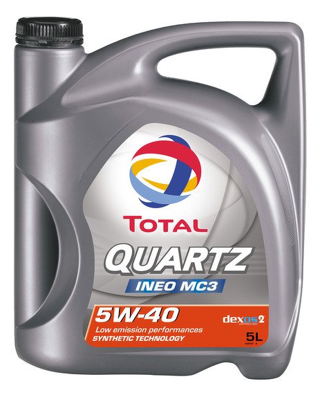 Моторное масло TOTAL QUARTZ INEO MC3, 5W-40, 5л, 174777