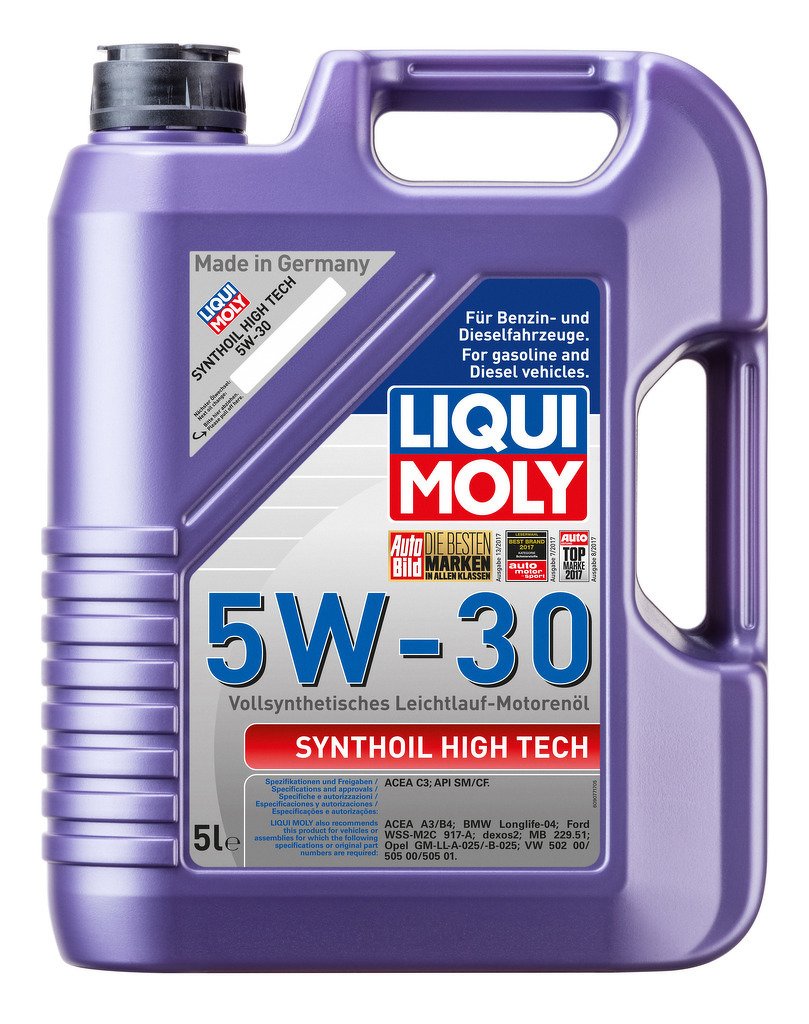 Масло моторное Synthoil High Tech 5W-30 (Синтетическое, 5л )