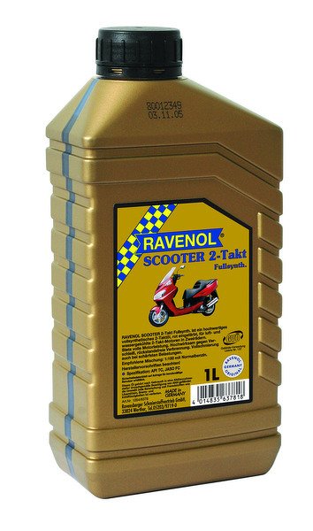 Моторное масло RAVENOL Scooter 2-Takt, 1 л, 4014835637818
