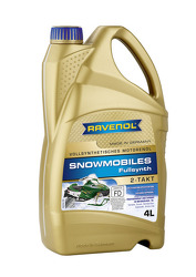 Моторное масло ravenol snowmobils fullsynth. 2-takt, 4л, 4014835727991