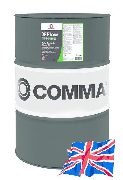 Моторное масло COMMA 5W40 X-FLOW TYPE G, 199л, XFG199L