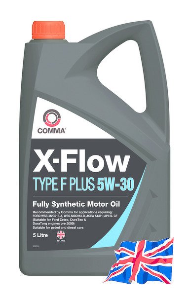 Моторное масло COMMA 5W30 X-FLOW TYPE F PLUS, 5л, XFFP5L