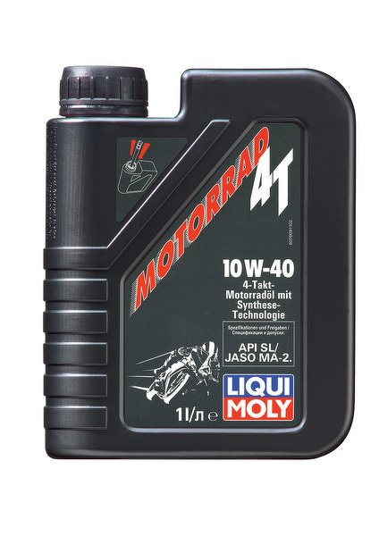 Моторное масло для 4-тактных мотоциклов Motorbike 4T Street 10W-40 (НС-синтетическое, 1л)