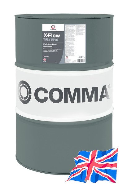 Моторное масло COMMA 5W30 X-FLOW TYPE V, 199л, XFV199L