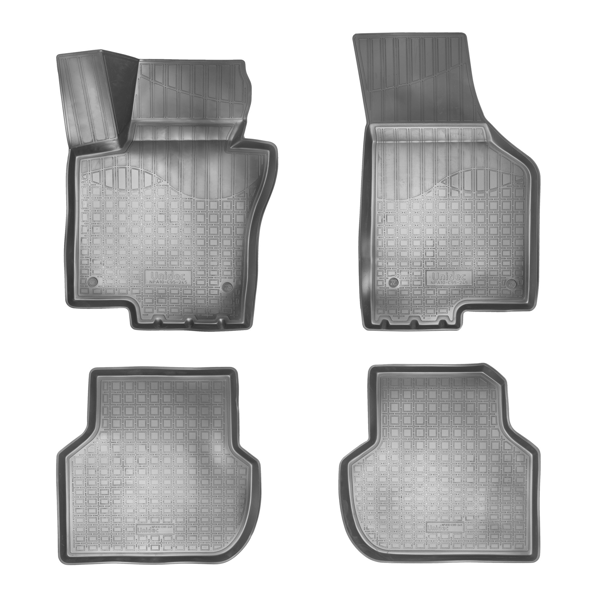 Коврики салонные для Volkswagen Jetta 3D (2015)
