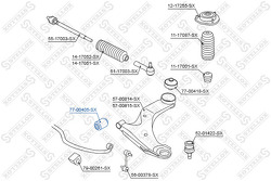 Сайлентблок перенего рычага перед. Subaru Legasy 04>