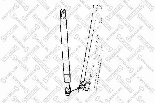 Амортизатор капота -585 O/O 630N Scania 93/113/143