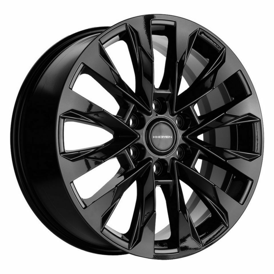 Диск колесный Khomen Wheels Tank 300/500 KHW2010 8,0\R20 6*139,7 ET36 d100,1 Black [2483265]