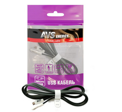 Кабель AVS micro USB (1м) MR-331