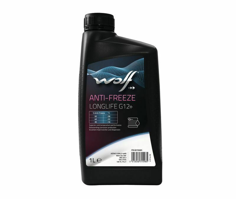 АнтифризКонцентрат, красный, БЕЛЬГИЯ\50001/1 WOLF, G12+ ANTI-FREEZE LONGLIFE 1 Л