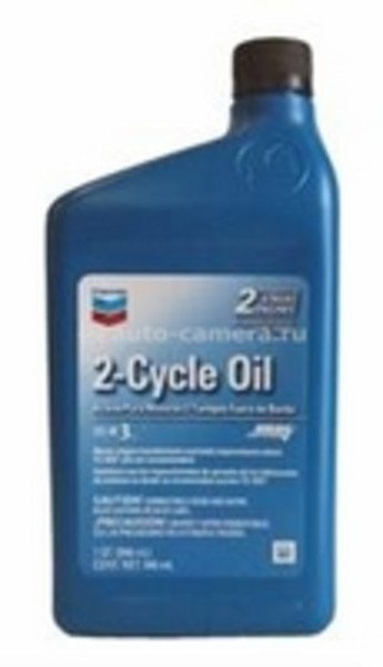 Моторное масло для 2т.лодочных моторов CHEVRON 2-Cycle Oil TC-W3 (0.946л)