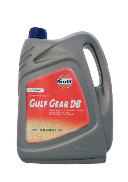 Трансмиссионное масло GULF Gear DB SAE 85W-90 (4л)