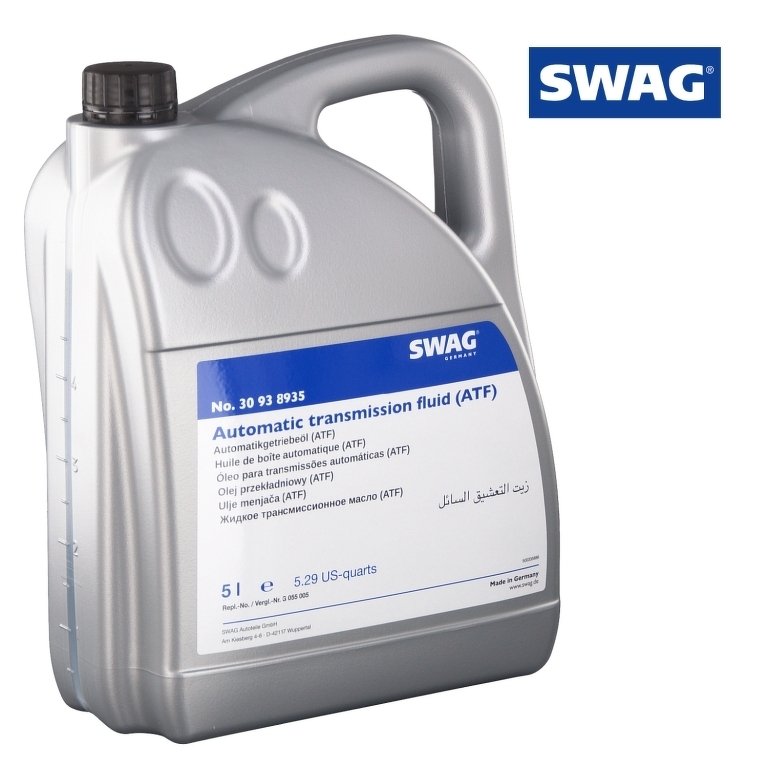 SWAG 30938935 Масло ATF 5л. АКПП - 6 speed for ZF-type /желтое/ 9605054