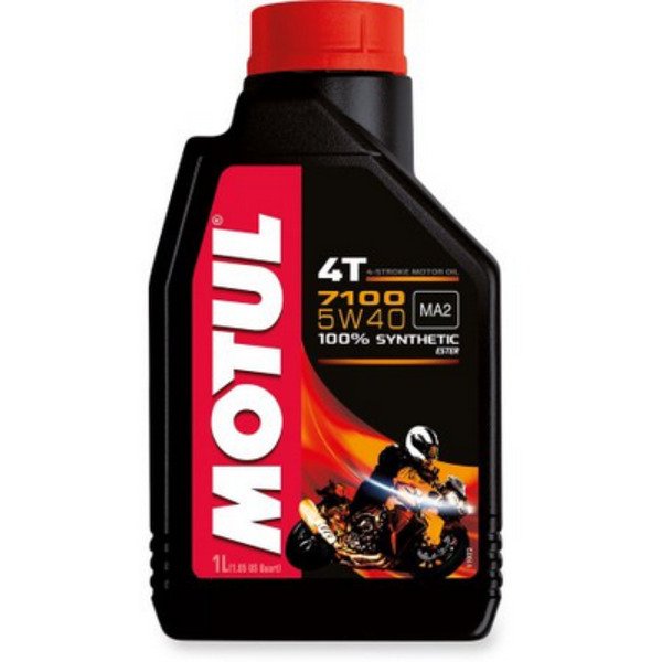 Motul 5w-40 7100 4t (1l) jaso ma2_масло моторное для мотоциклов api: sn, 100% синтетическое