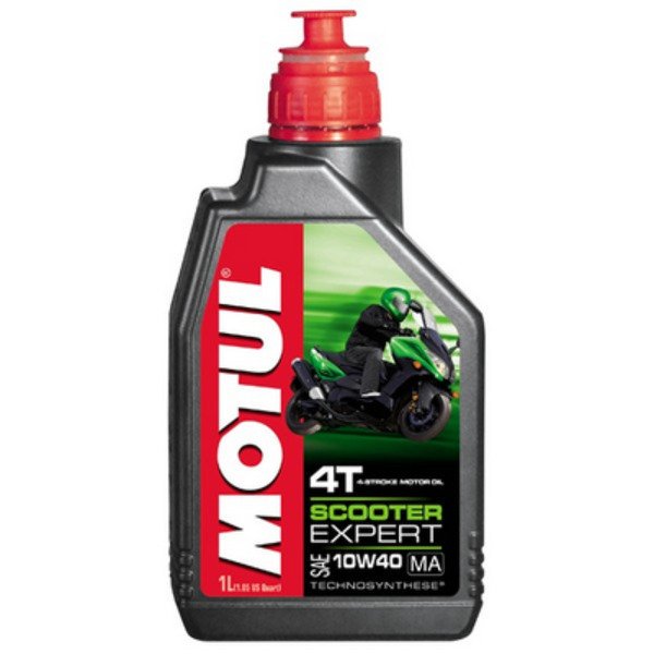 Motul 10w-40 scooter expert 4t (1l)_масло моторное полусинт. api sl, jaso ma