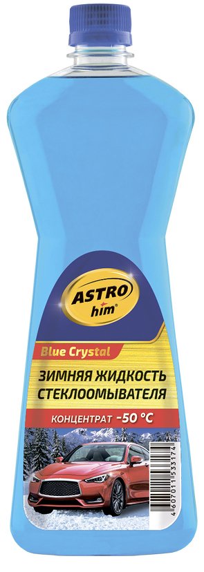 Зимняя жидкость для стеклоомывателя, 1 л, astrohim, ас721