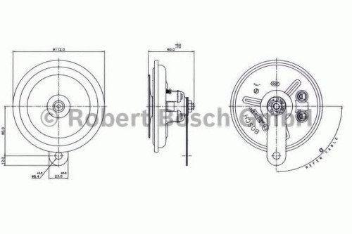 ГОРН NORMALE TONE FD4 24V КОМПЛ