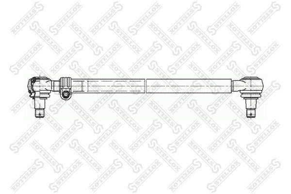 Тяга рулевая прод L 975/ d36 изг- MB Omn O303-307