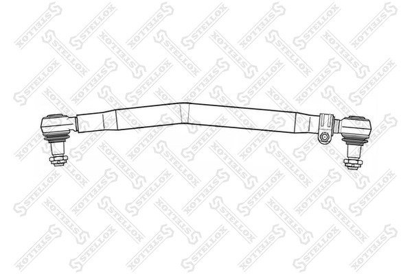 Тяга рулевая прод. L 900 d52 конус30.2 изг-1MAN SL