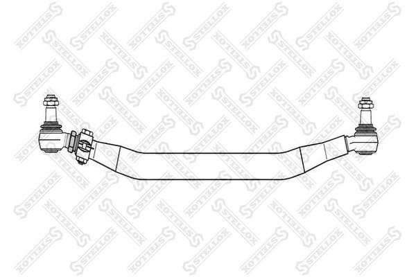 Тяга рулевая попер. L 1705 d60 конус30 изг-2RVI Premium