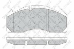 Колодки дисковые 29125.увеличенный ресурс.со скобами, 249.5x111.7x29Volvo FL/FH/FM