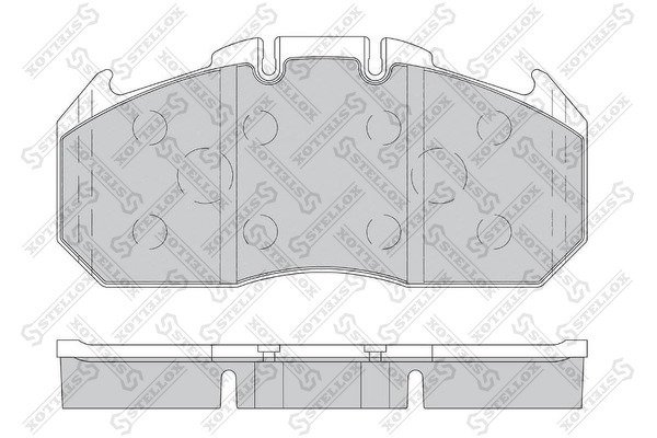 Колодки дисковые с р/к 29131 249.6x118.2x30.2 с увелич.ресурсом Omn MAN TGA/NG, RVI