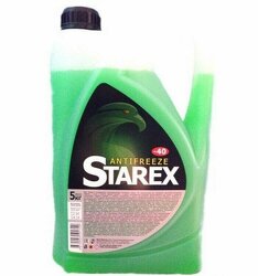 Антифриз Starex green -40 5кг (Север)