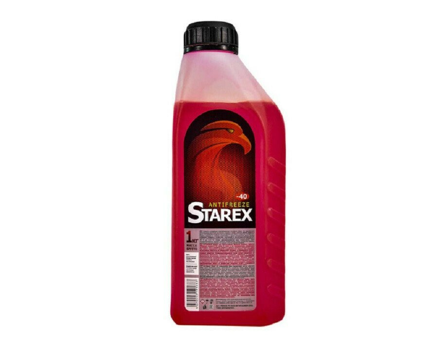 Антифриз Starex red -40 1кг (Север)