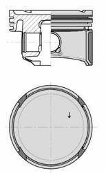 ПОРШЕНЬ В К-ТЕ VAG 1.2 KOLBENSCHMIDT