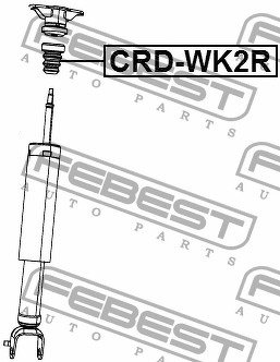 Отбойник амортизатора Dodge Durango 11-15 (NA) заднего Febest CRD-WK2R